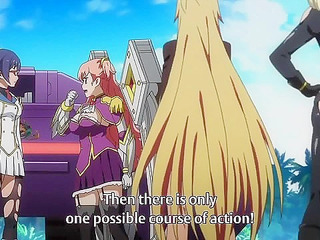 Hot lezbo sluts kiss and then turn in to to big guns and fight