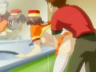 Menu XXL 1 - Burger shop manager fucks busty teen employee in the break room