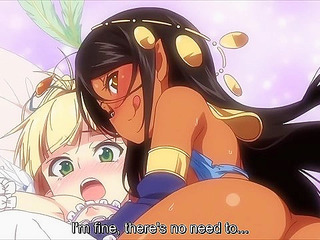 Flat Chested Guardian Knight Elfina Has Fallen 2 - Petite elves in hentai threesome