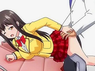 Lecherous Doctor 2 - Virgin anime high schoolgirl girl gets pussy licked and fucked by dirty doctor