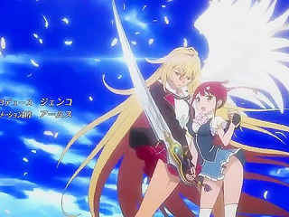 Valkyrie Drive 2 - Chained lesbian girl is freed and turned in to the perfect sexy lesbian weapon