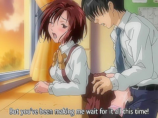 Stringendo & Accelerendo Ultimatum: Sera 2 - Hentai schoolgirl fucked at classroom window