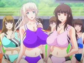Track and Field Onaholes 1 - Busty anime sports girls get semen up their ass