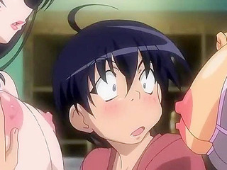 Bound and pregnant hentai witches are fucked by tentacles