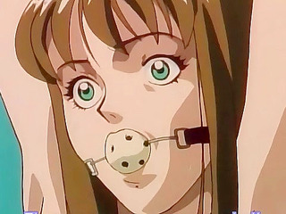 Bondaged slave girl gets rough doggy while being whipped by mistress