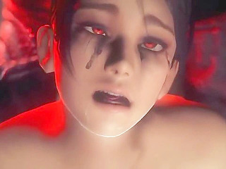 Ferocious demon seizes a hot 3d babe and forces his cock in to her ass