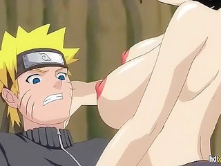 Naruto and Shizuka have dirty cowgirl sex After Fighting