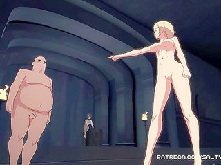 Blonde cutie challenges instructor to join the Succubus Academy