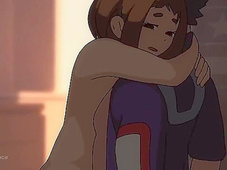 My Hero Academia animated porn - Ochaco fucking with Deku